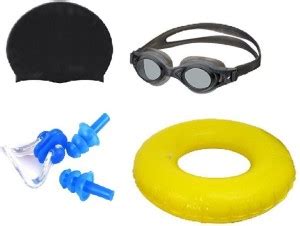 VENOM MULTICOLOR GOGGLES, CAP WITH EAR, NOSE PLUG & 50 CENTIMER TUBE ...