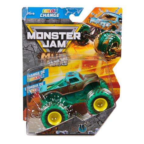 Monster Jam 1:64 Monster Truck Mud Blasters Whiplash - Toyworld Australia