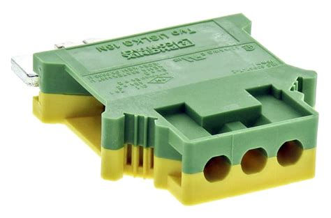 0443023 Phoenix Contact | Phoenix Contact 2-Way USLKG 16 N Earth ...