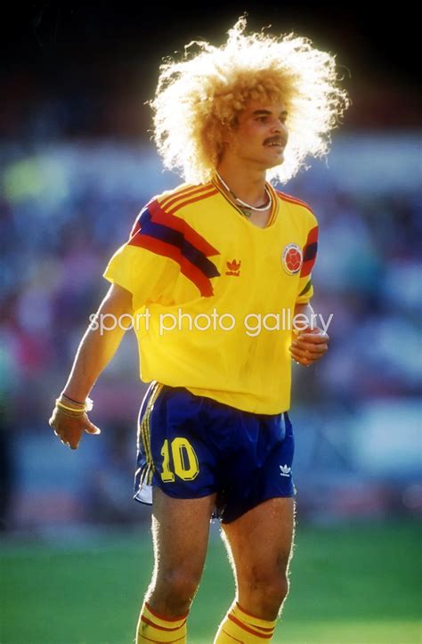 World Cup 1990 Print | Football Posters | Carlos Valderrama
