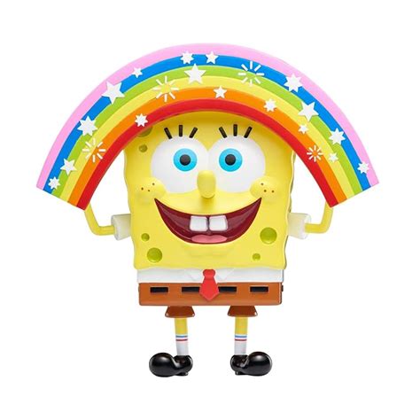 Buy Spongebob Squarepants Masterpiece Memes Collection - 6 Inch Rainbow ...