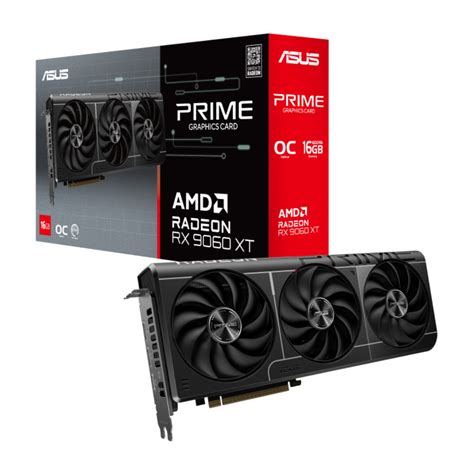 Buy ASUS Prime Radeon RX 9060 XT OC 16GB AMD Graphic Card | EliteHubs.com