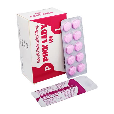 Buy Pink Lady 100mg Tablets (Sildenafil 100mg) - RSM Enterprises