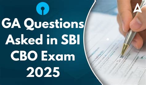 GA Questions Asked in SBI CBO Exam 2025