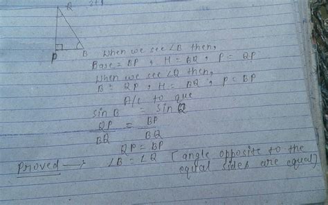 If angle a and angle b are acute angle such that sin a=sin b then show ...