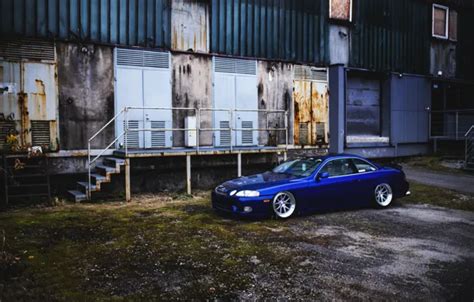 Download wallpaper Lexus, Blue, Side, Stance, SC400, Lexus SC400 ...