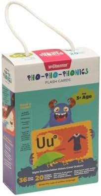 Buy goDiscover Pho Pho Phonics Interactive Flash Cards for Kids (26 ...