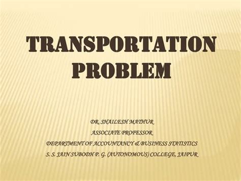 Image result for Transportation LP Problem Optimal Test Steeping Stone