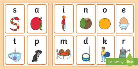 Level 2 Sounds Flashcards (teacher made)