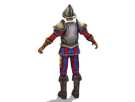 3D model Old Man Spanish Canquistador Cortez VR / AR / low-poly | CGTrader