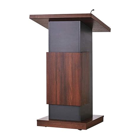 Buy AZBROW Portable Podium with Locking Wheels, Office Conference Room ...