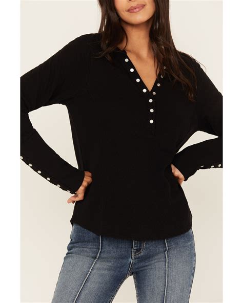 Product Name: Idyllwind Women's Pearl Knit Henley Shirt