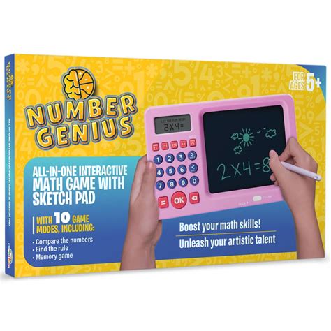 Buy CoolToys Number Genius - Interactive Electronic Math Game with ...