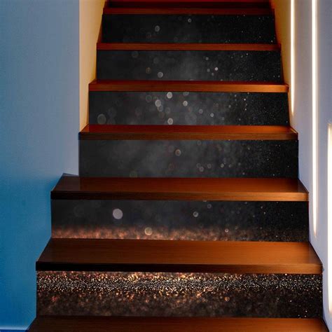 ⚡️Buy Max 3D Stair Risers Decal Tiles Self Adhesive DIY Ladder Mural ...