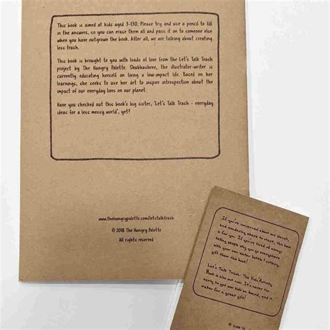 Buy Let's Talk Trash Illustrated Handbook + Activity Book Combo Online ...