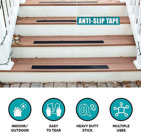 Anti Slip Tape | Self Adhesive for Floors, Stairs, Ramps- Royalkart