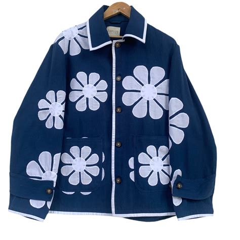 Daisy Applique Jacket – HARAGO