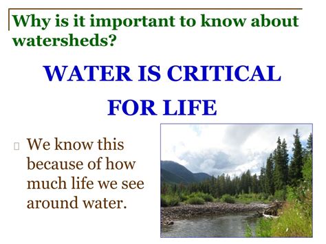 PPT - What is a Watershed? PowerPoint Presentation, free download - ID ...