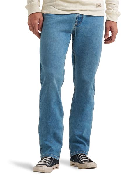 Wrangler Men's Straight Fit Jean with Stretch - Walmart.com