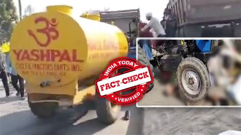 Fact Check: This old video of tractor running over women protesters is ...