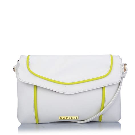 Caprese Tessa Women's Sling Bag (White) : Amazon.in: Fashion