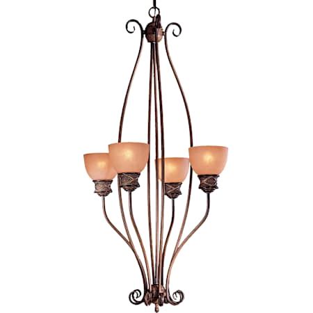 Minka Lavery 1634-466 4 Light Up Lighting Chandelier from the Sole ...
