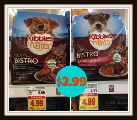 Kibbles 'n Bits Coupon + Kroger Sale = $2.99 Dog Food!! - Kroger Krazy