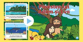 Povestea lui Adam și Eva - Twinkl