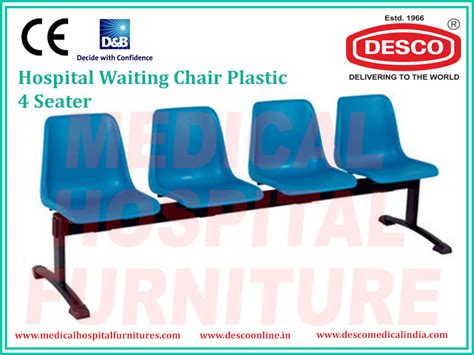 4 Seater Plastic Waiting Chair Manufacturer, Supplier and Exporters India