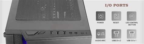 Amazon.in: Buy Antec NX500 Mid Tower Gaming Cabinet Support E-ATX, ATX ...