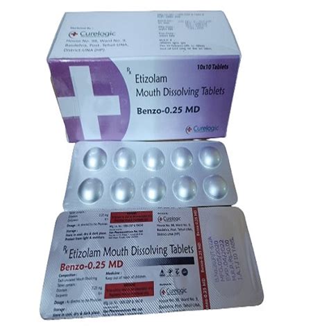 BENZO-0.25 MD Tablets Curelogic Pharma