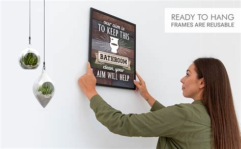 Chaka Chaundh - Bathroom Poster with Frame - Washroom Quotes Framed ...