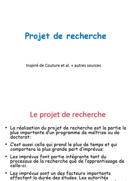 Image result for Projet de Recherche