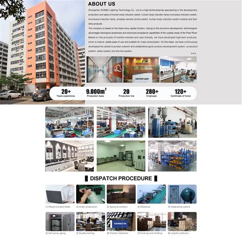Company Overview - Zhongshan GONSU Lighting Technology Co., Ltd.