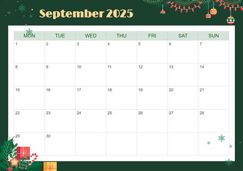 Plan Your Holiday Season Early with a Festive Christmas December 2025 ...