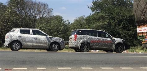 Mahindra XUV500 facelift spotted on test alongside upcoming TUV300 Plus ...