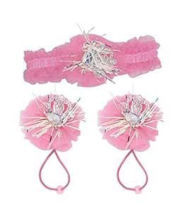 Buy Prime Combo Of Headbands With Rubber Band Hair Accessories For Kids ...