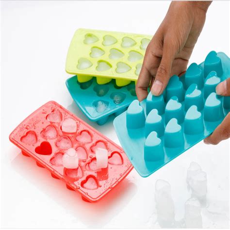1133 Heart Shape Ice Cube Tray - DeoDap
