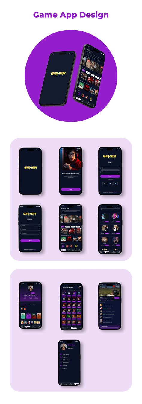 Image result for Game App Design Home