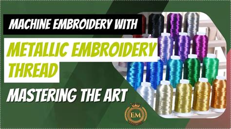 Image result for Troubleshooting Using Metallic Embroidery