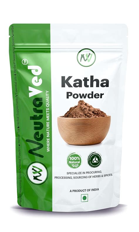 NeutraVed Natural Katha Powder | Enriched with Essential Nutrients ...
