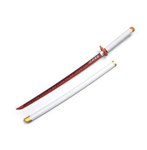 Buy Demon Slayer Cosplay Katanas, Rengoku Kyoujurou Japanese Katana ...
