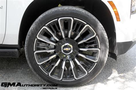 2025 Chevy Tahoe And Suburban 24-Inch Wheel Options Detailed