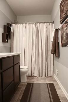 Bathroom Shower Curtains by The Yellow Cape Cod Boy S Bathroom Reveal Using Two Bathroom Shower Curtains