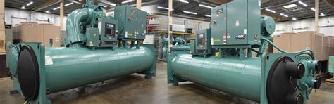 trane, york, new and used chillers, spare parts and service provider