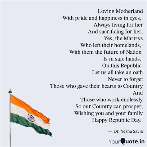Loving Motherland With pr... | Quotes & Writings by Yesha Savla | YourQuote