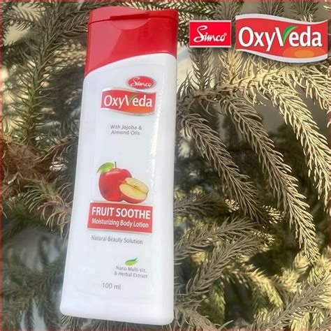 Simco Oxyveda Fruit Soothe Nourishing Body Lotion, 100 ml | Deep ...