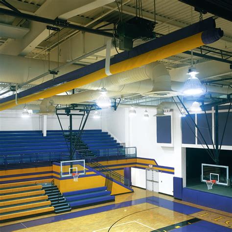 Roll-Up Gym Divider Curtains :: Draper, Inc.