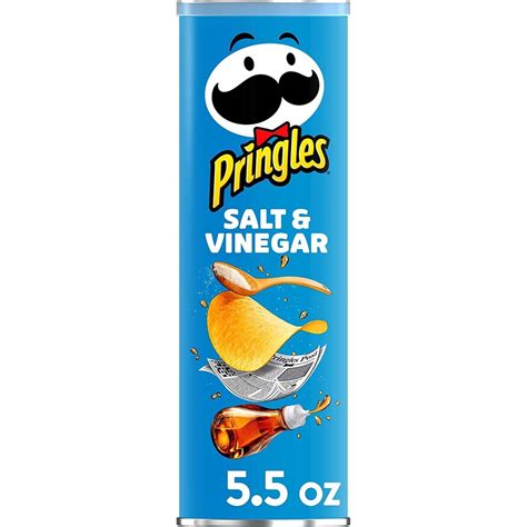 Pringles Salt & Vinegar 158g, 4,49