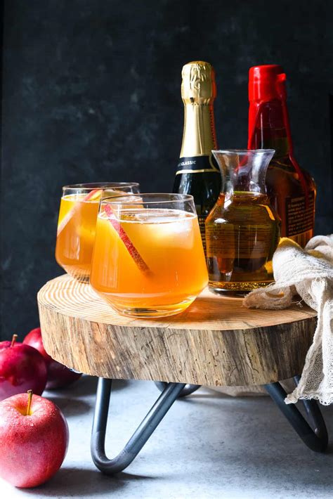 Bourbon Apple Cider Punch - Foxes Love Lemons